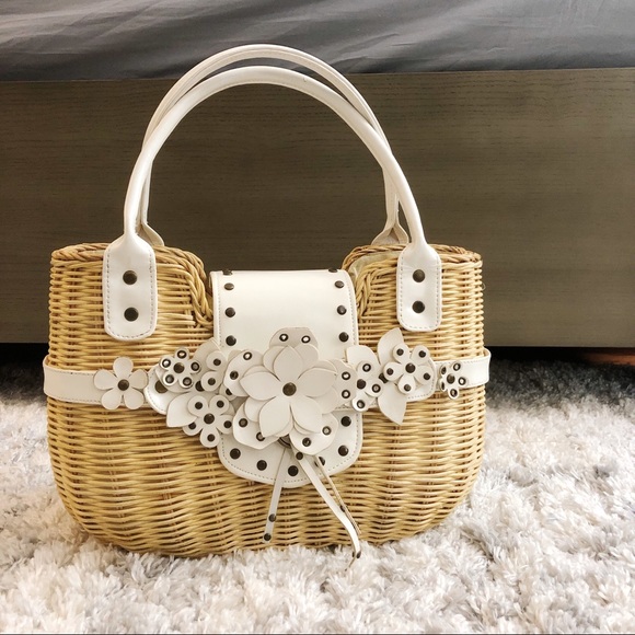 Aldo Handbags - Aldo Straw Basket Bag